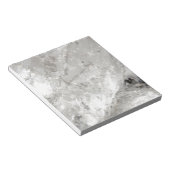 quartz kristal zen van het liefdesherstel notitieblok (Schuin)