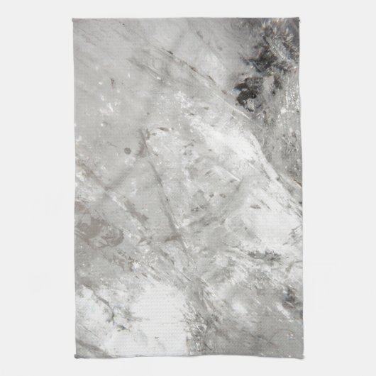 quartz kristal zen van het liefdesherstel theedoek (Verticaal)