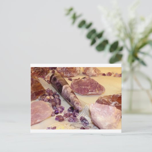 Quartz-typen Briefkaart (Staand voorkant)