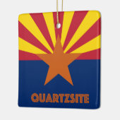 Quartzsite Arizona Keramisch Ornament (Links)