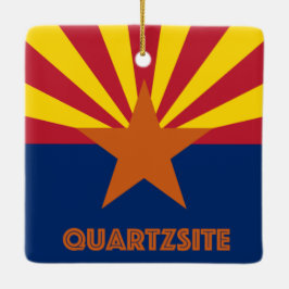 Quartzsite Arizona Keramisch Ornament