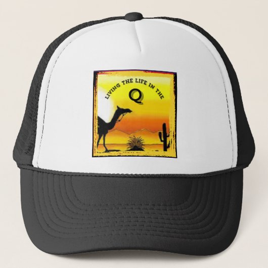Quartzsite-dop Trucker Pet (Voorkant)