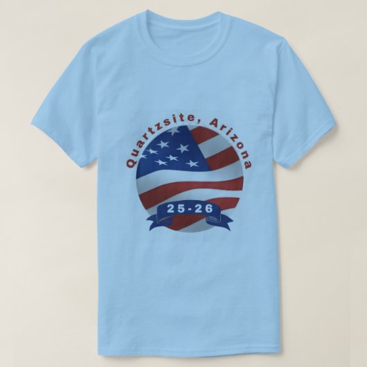 Quartzsite T-shirt (Design voorkant)