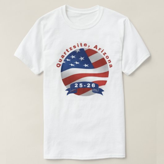 Quartzsite T-shirt (Design voorkant)