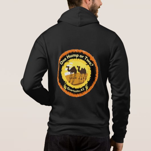 Quartzsite Zippered Hoodie (Achterkant)