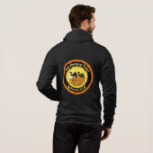 Quartzsite Zippered Hoodie (Achterkant volledig)