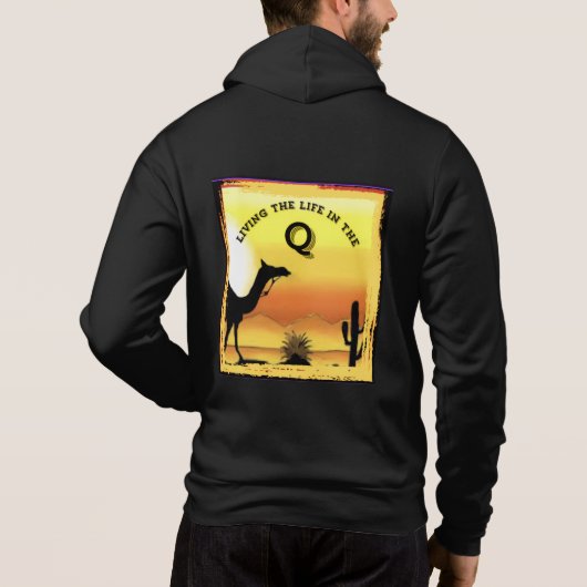 Quartzsite Zippered Hoodie (Achterkant)