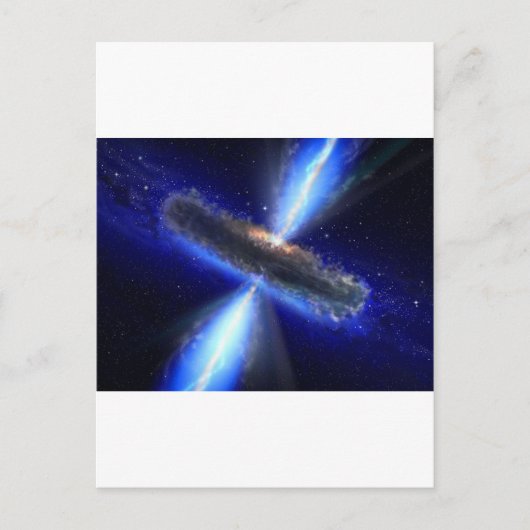 Quasar Briefkaart (Voorkant)