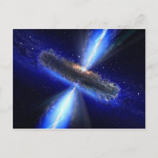 Quasar Briefkaart (Voorkant)