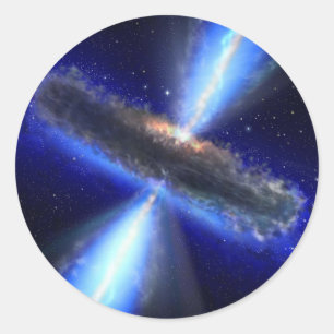 Quasar Ronde Sticker