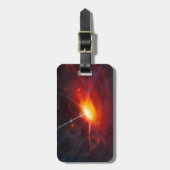 Quasars. Bagagelabel (Voorkant verticaal)