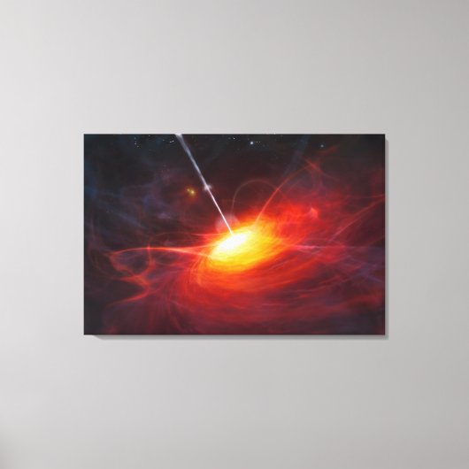 Quasars. Canvas Afdruk (Voorkant)