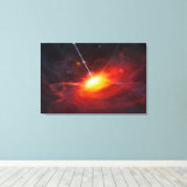 Quasars. Canvas Afdruk (Insitu (Houten vloer))