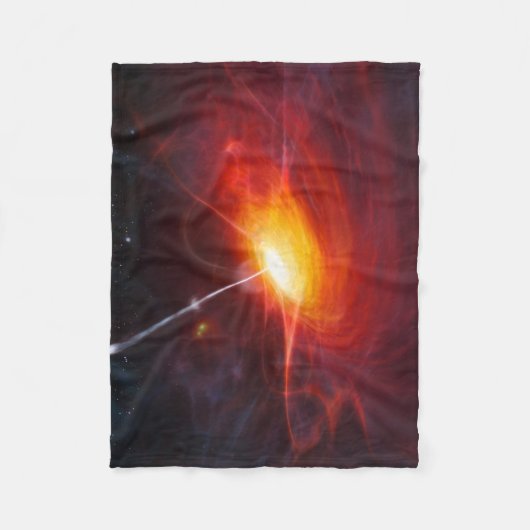 Quasars. Fleece Deken (Voorkant)