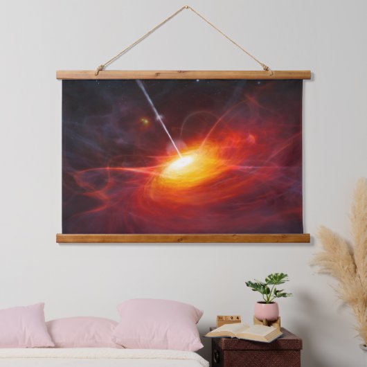 Quasars. Hangend Wandkleed (Slaapkamer)