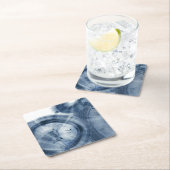 Quasars - Inky Blue Circles Kartonnen Onderzetters (Insitu)