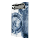 Quasars - Inky Blue Circles Mini Klembord (Angled2)