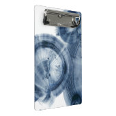 Quasars - Inky Blue Circles Mini Klembord (Schuin)