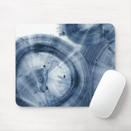 Quasars - Inky Blue Circles Muismat (Met muis)