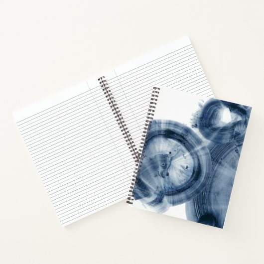 Quasars - Inky Blue Circles Notitieboek (Binnen)