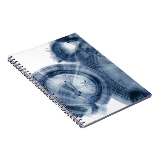 Quasars - Inky Blue Circles Notitieboek (Rechterzijde)