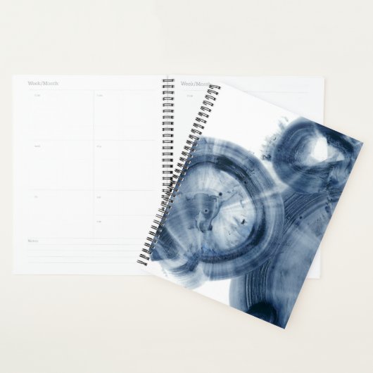 Quasars - Inky Blue Circles Planner (Display)