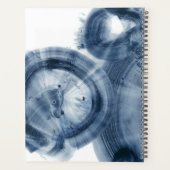Quasars - Inky Blue Circles Planner (Achterkant)