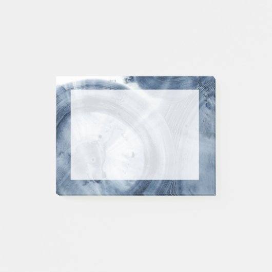 Quasars - Inky Blue Circles Post-it® Notes (Voorkant)