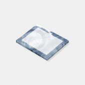 Quasars - Inky Blue Circles Post-it® Notes (Schuin)