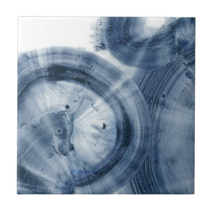 Quasars - Inky Blue Circles Tegeltje