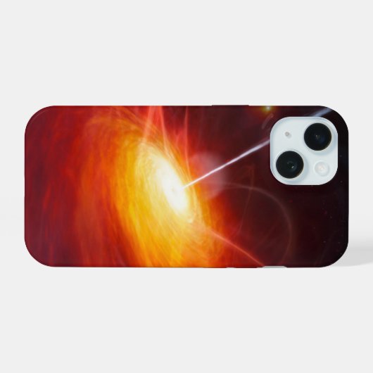 Quasars. iPhone 15 Case (Achterkant horizontaal)