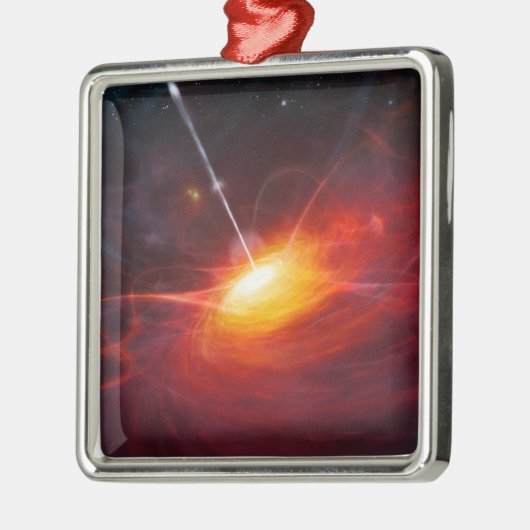 Quasars. Metalen Ornament (Links)
