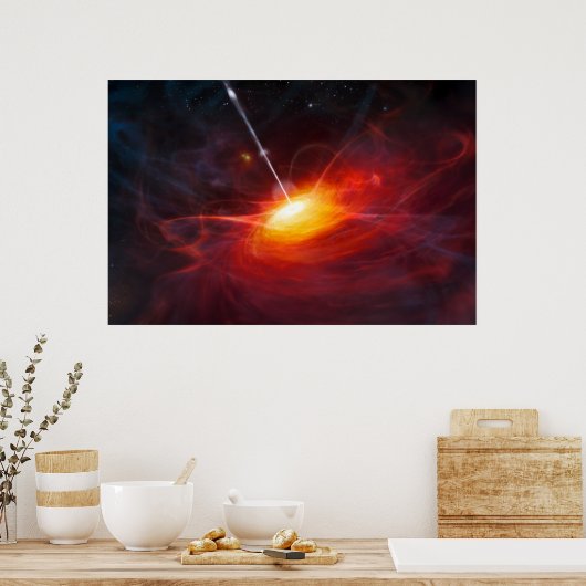 Quasars. Poster (Keuken)