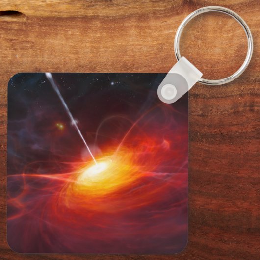 Quasars. Sleutelhanger (Achterkant)