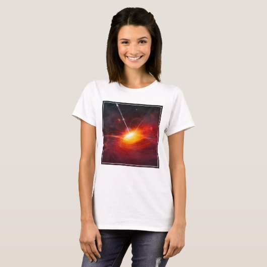Quasars. T-shirt (Voorkant volledig)