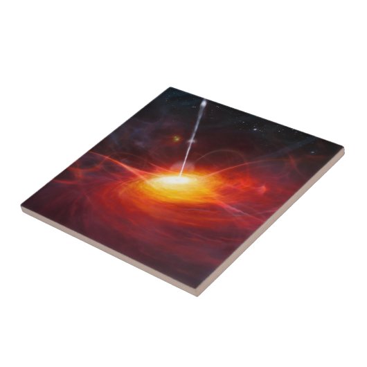 Quasars. Tegeltje (Zijkant)