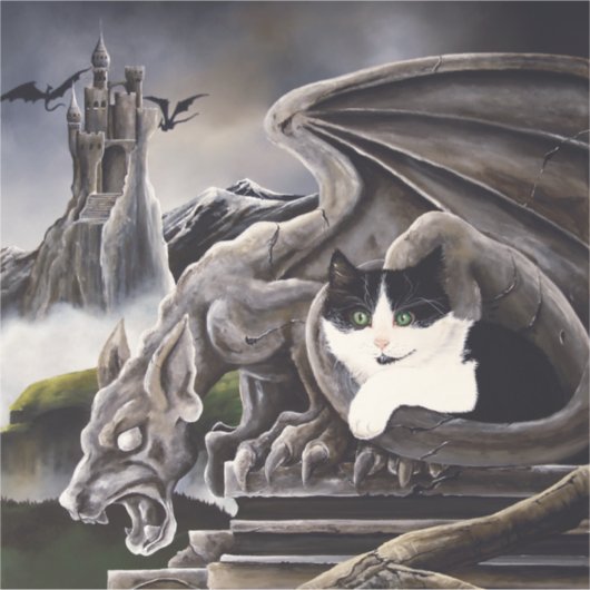 Quasi & Gargoyle Sticker (Voorkant)