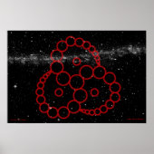 Quasi-Stellar-straling Poster (Voorkant)