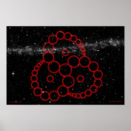 Quasi-Stellar-straling Poster (Voorkant)