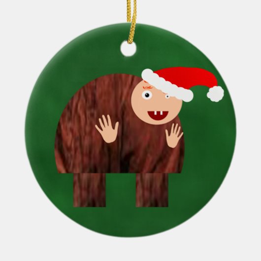 Quasimodo-Ornament Keramisch Ornament (Voorkant)