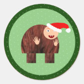 Quasimodo Snowflake Stickers (Voorkant)