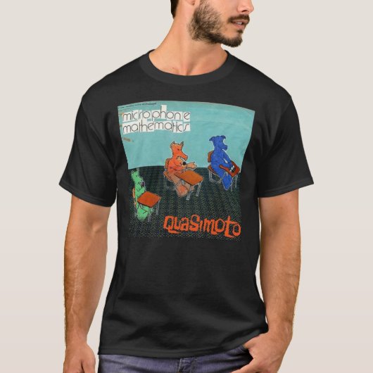 Quasimoto-microfoonCartoon T-shirt (Voorkant)