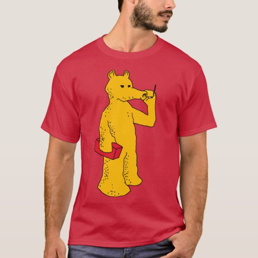 quasimoto smoking vintage t-shirt (Voorkant)