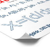 Quaternionwiskunde Poster (Hoek)