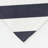 Quatrefoil Chevron Monogram Fleece Deken (Hoek)