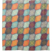 Quatrefoil Douchegordijn (Voorkant)