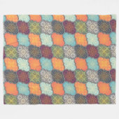 Quatrefoil Fleece Deken (Voorkant (Horizontaal))