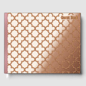 Quatrefoil Gastenboek (Voorkant)