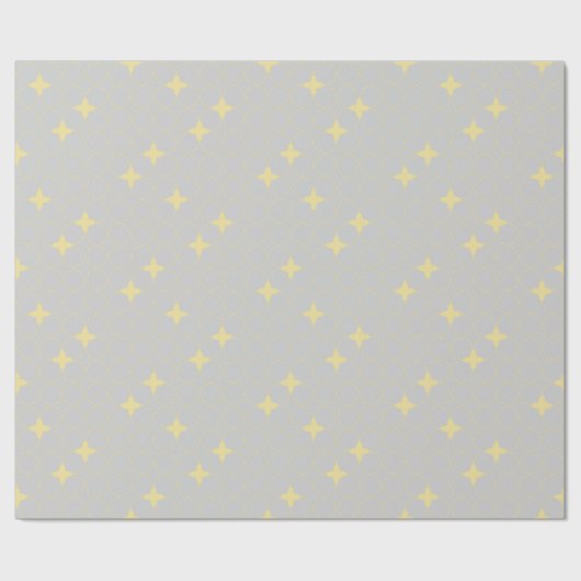 Quatrefoil Geometric Pattern Cadeaupapier (Vlak)