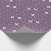 Quatrefoil Geometric Pattern Wrapping Paper Cadeaupapier (Hoek)